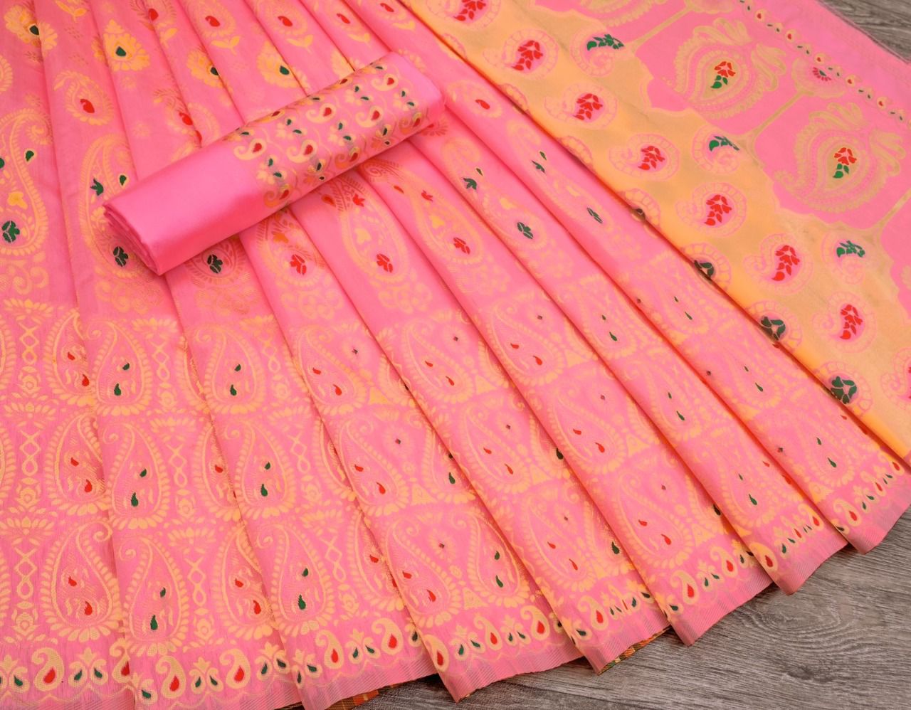 MF 1510 Soft Silk Designer Sarees Catalog